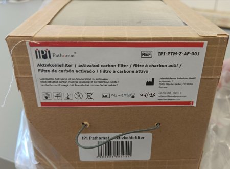 Activated carbon filter for IPI Pathomat